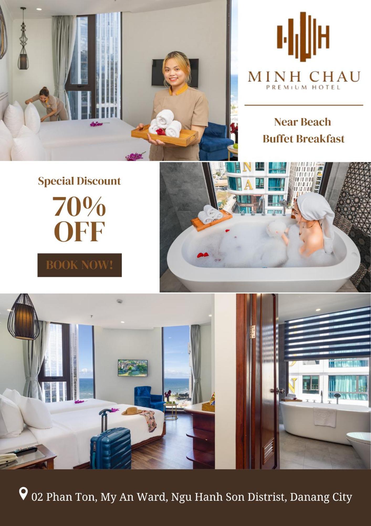 Minh Chau Premium Hotel Danang 외부 사진